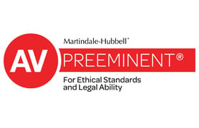 Martindale-Hubbell | AV Preeminent For Ethical Standard and Legal Ability
